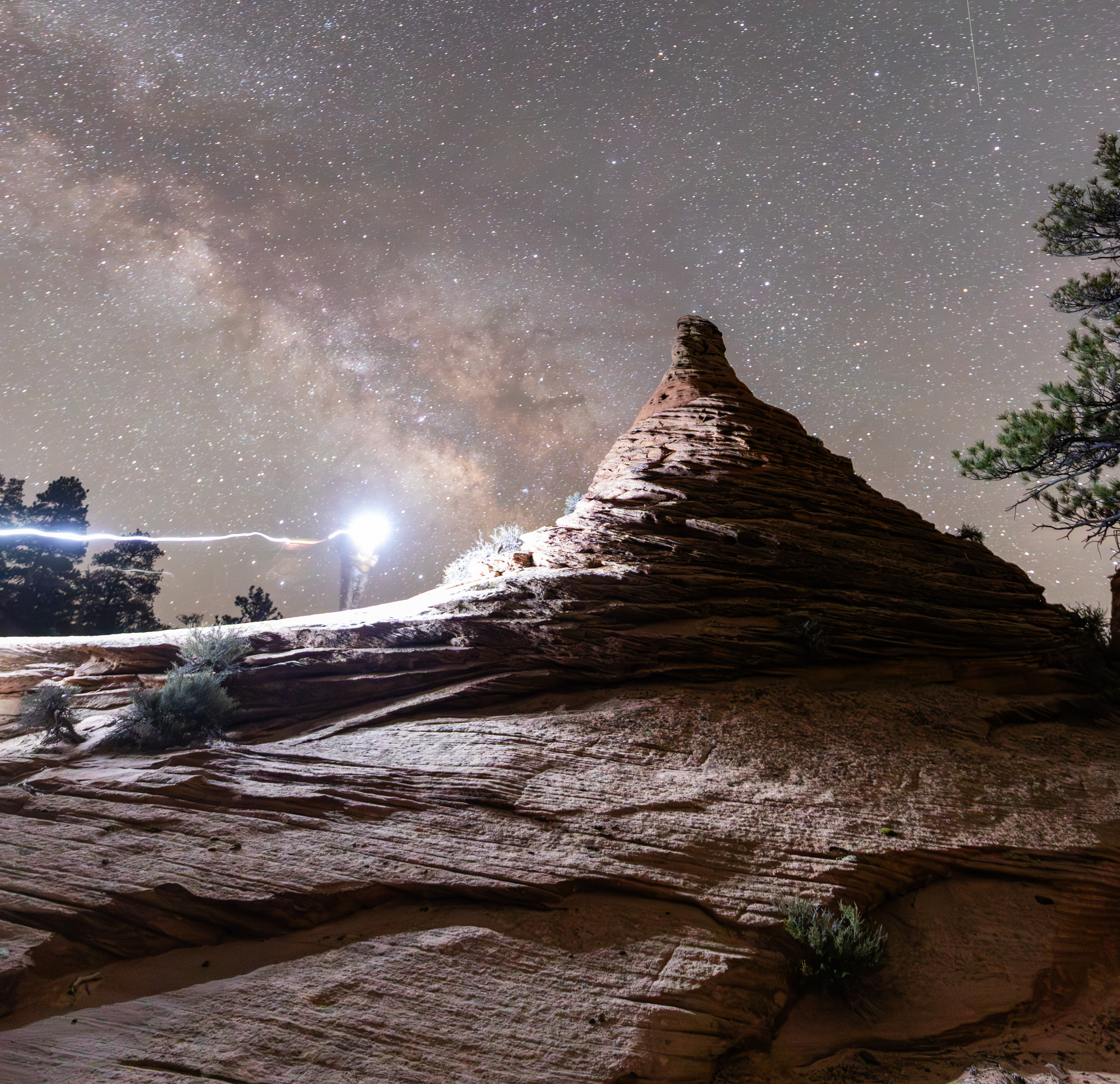 Hoodoo Village Milky Way photograph
